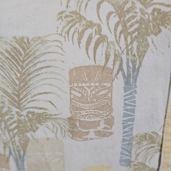 Solitude Tiki Shirt Medium Button Down Hawaiian - Picture 5 of 10